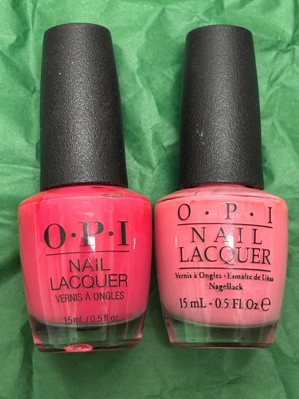 OPI Duo - Charged Up Cherry & Kiss Me I’m Brazilian